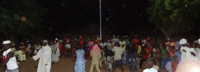 Street lighting in Senegal